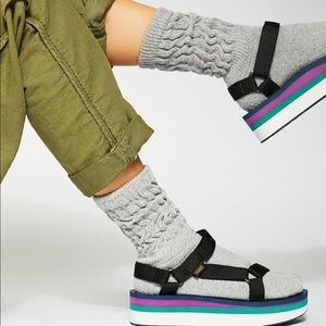 Platform teva universal sandal